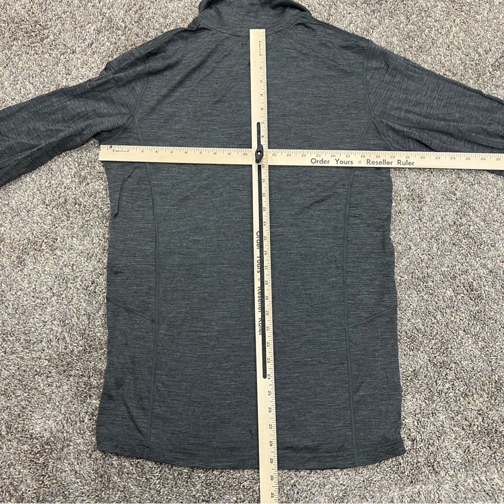 banded jacket womens medium grey quarter zip‎ pullover hunting outdoor casual - Picture 9 of 12